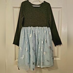 Girls Ribbed Tutu Dress